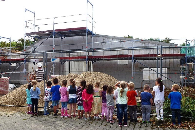 Der Bau schreitet voran – September 2016